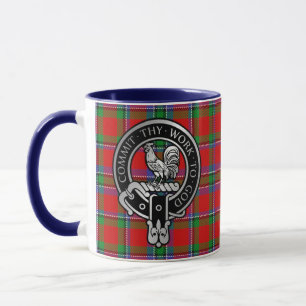 Clan Sinclair Wappen & Tartan Tasse