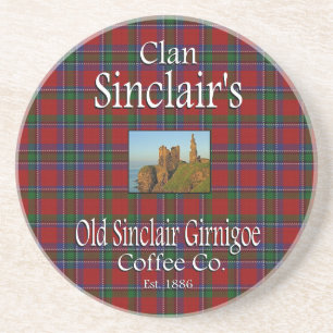 Clan Sinclair's Old Sinclair Girnigoe Coffee Co. Untersetzer