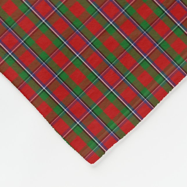 Clan-SinclairTartan Fleecedecke (Ecke)