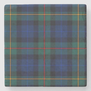 Clan-Smithtartan-karierter SteinUntersetzer
