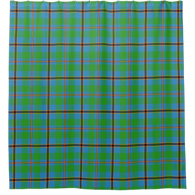 Clan Snodgrass Tartan Kariert Duschvorhang (Vorderseite)