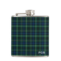 Clan Stewart Green Hunting Tartan Monogram