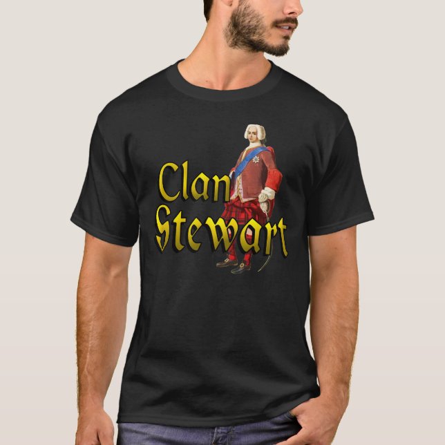 Clan Stewart Highland Games Shirts (Vorderseite)