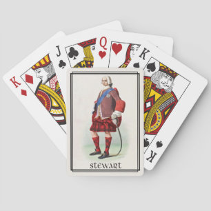 Clan Stewart Klassisches Schottland Deck Spielkarten