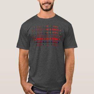 Clan Stewart Royal Scottish tartan US flagkild Sc T-Shirt