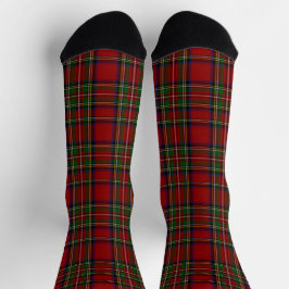 Clan Stewart Scottish Royal Tartan Socken