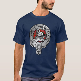 Clan Stewart Stuart Wappen & Tartan T-Shirt