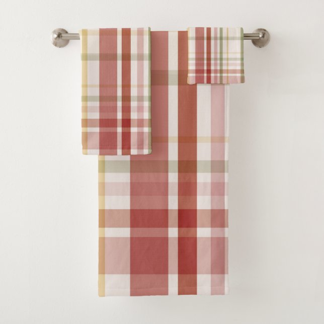 Clan Stewart Tartan Badhandtuch Set (Insitu)
