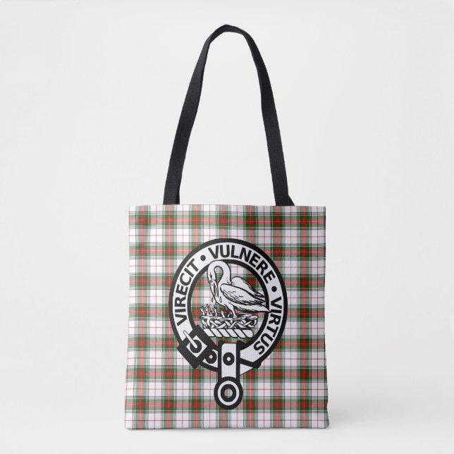 Clan Stewart Tartan Wappen Tote Bag (Vorderseite)