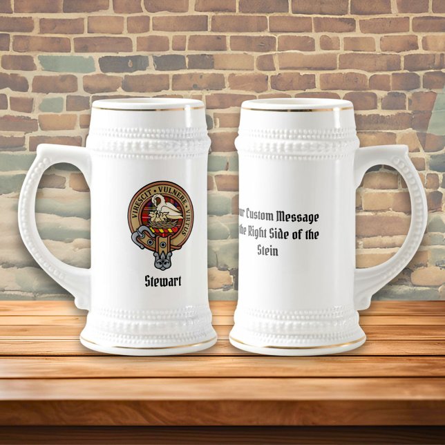 Clan Stewart Wappen Bierglas (Von Creator hochgeladen)