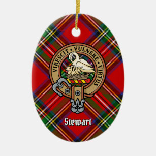 Clan Stewart Wappen Keramik Ornament