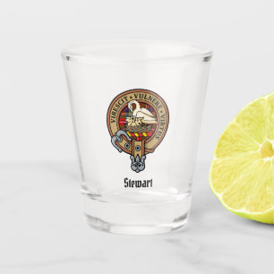 Clan Stewart Wappen Schnapsglas