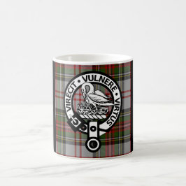 Clan Stewart Wappen & Tartan Tasse
