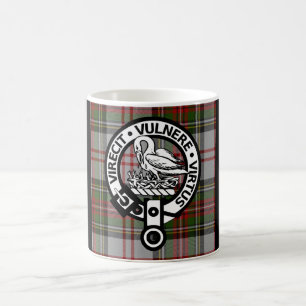 Clan Stewart Wappen & Tartan Tasse