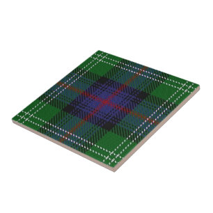 Clan Sutherland Scottish Expressions Tartan Fliese