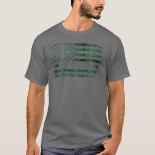 Clan Sutherland Scottish tartan US Flaggenkilomete T-Shirt