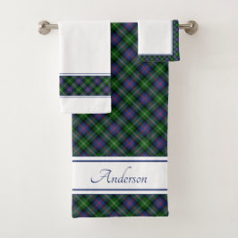 Clan Sutherland Tartan Badhandtuch Set
