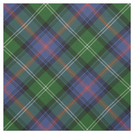 Clan Sutherland Tartan - großes diagonales Muster Stoff