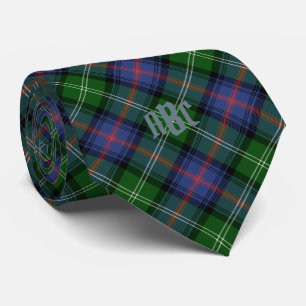 Clan Sutherland Tartan - großes Muster Krawatte