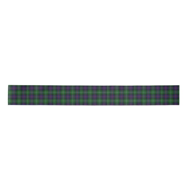 Clan Sutherland Tartan Kariert Satinband (Vorderseite)