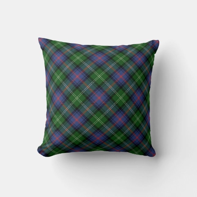 Clan Sutherland Tartan Kissen (Vorderseite)