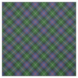 Clan Sutherland Tartan - kleines diagonales Muster Stoff
