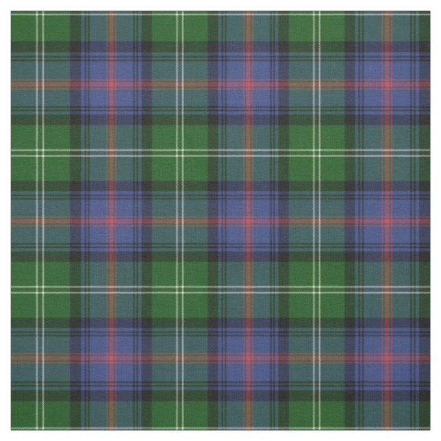 Clan Sutherland Tartan - mittleres Muster Stoff (Muster)