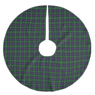 Clan Sutherland Tartan Polyester Weihnachtsbaumdecke