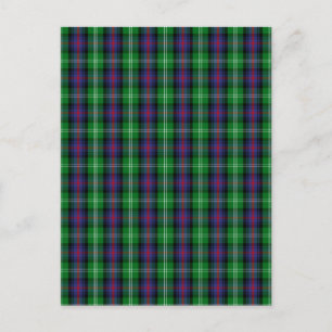Clan Sutherland Tartan Postkarte