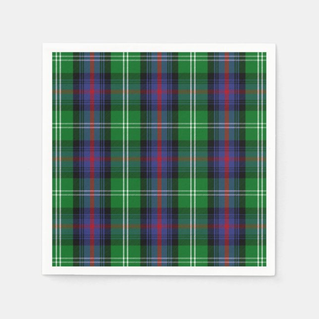 Clan Sutherland Tartan Serviette (Vorderseite)
