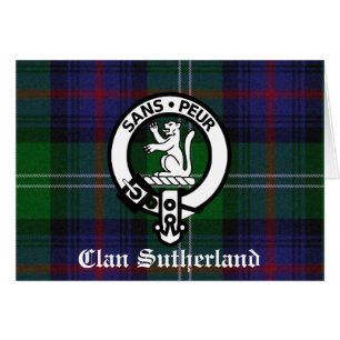 Clan Sutherland Wappen & Tartan
