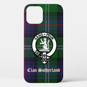Clan Sutherland Wappen & Tartan Case-Mate iPhone Hülle