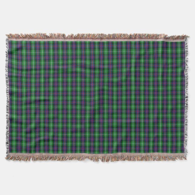 Clan-SutherlandTartan Decke (Vorderseite)