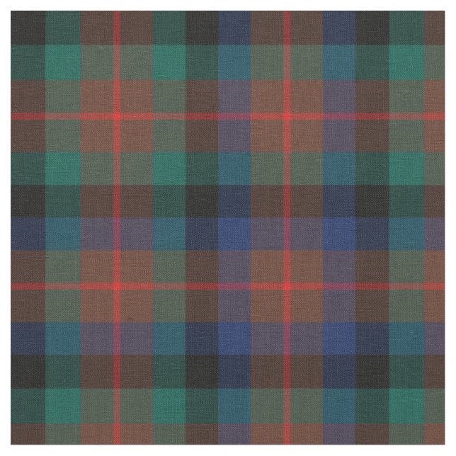 Clan Tennant Tartan Stoff (Nahaufnahme)