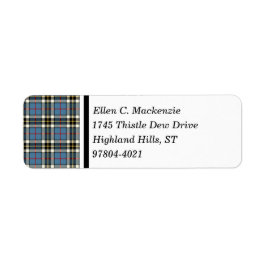 Clan Thompson Blue Dress Tartan
