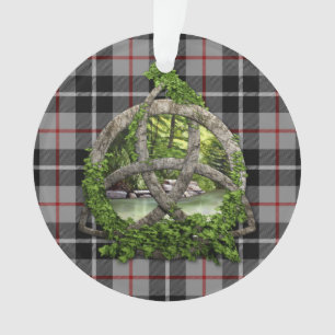 Clan-ThompsonTartanceltic-Dreiheit Ornament