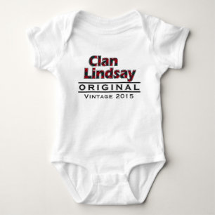 Clan Vintager Lindsay fertigen Ihr Birthyear Baby Strampler