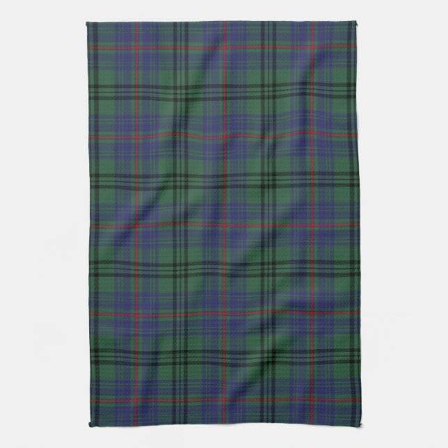 Clan Walker Tartan Kariert Geschirrtuch (Vertikal)