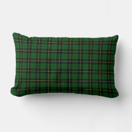Clan Wallace Green und Black Jagd Tartan Lendenkissen