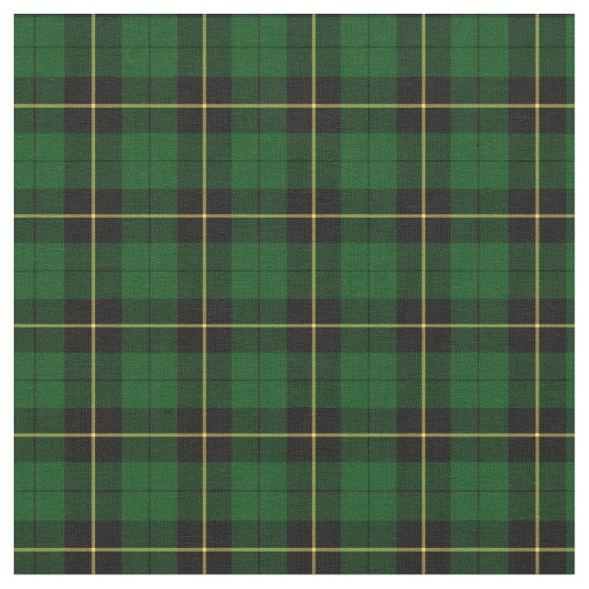 Clan Wallace Hunting Tartan Stoff (Nahaufnahme)