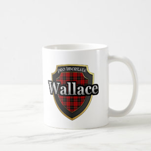 Clan Wallace Scottish Dynsty Tartan Tasse Cups