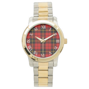 Clan Wallace Tartan Armbanduhr