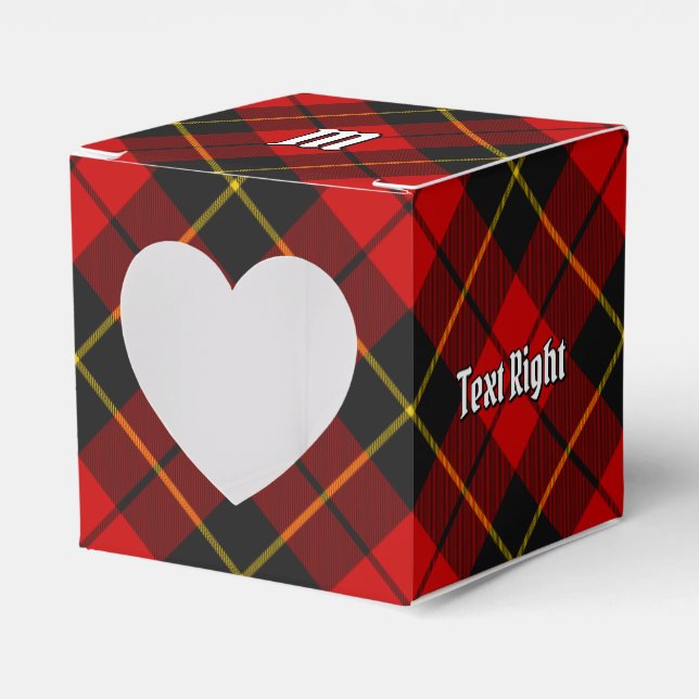 Clan Wallace Tartan Gevor Box Geschenkschachtel (Vorderseite)