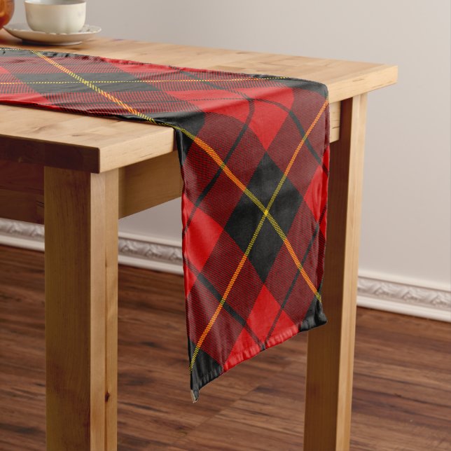 Clan Wallace Tartan Long Table Runner Großer Tischläufer (Beispiel)