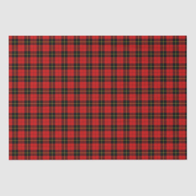 Clan Wallace Tartan Seidenpapier (Vorderseite)