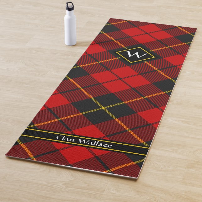 Clan Wallace Tartan Yoga Mat Yogamatte (Beispiel)