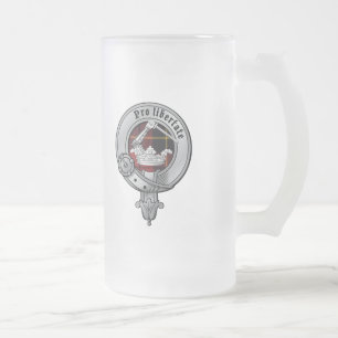Clan-Wallace-Tasse Mattglas Bierglas