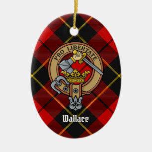 Clan Wallace Wappen Keramik Ornament