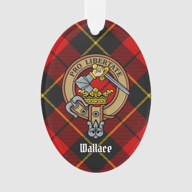 Clan Wallace Wappen Ornament (Vorderseite)