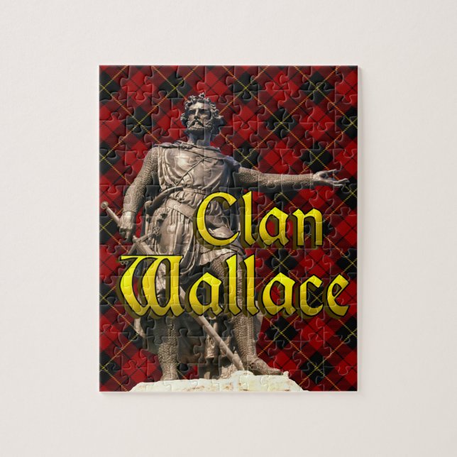 Clan-Wallacescottish-Freiheit Puzzle (Vertikal)